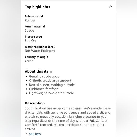 BNWT Spenco Women’s Yellow Sunrise Slide Sandals US 5.5 Genuine Suede Orthotic - Picture 9 of 16